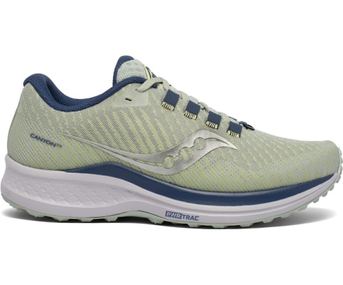 Tenis Saucony Canyon TR Mujer Zapatillas Trail Running Tide / Storm México MX-201-GI